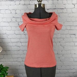 J.Crew Cowl Neck Short Sleeve Top size XS